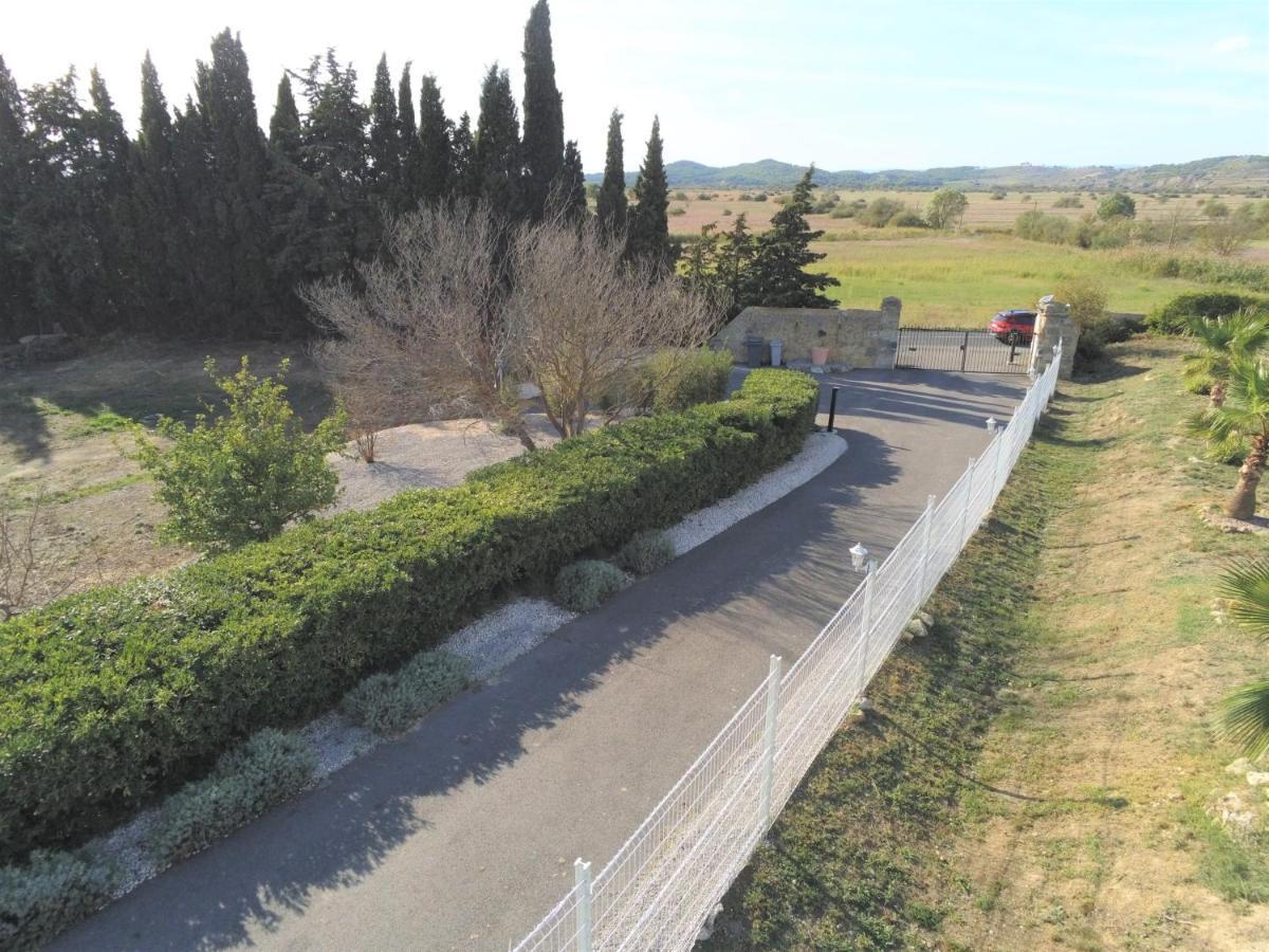 Lespignan Maison 3 Chambres Avec Piscine Couverte מראה חיצוני תמונה