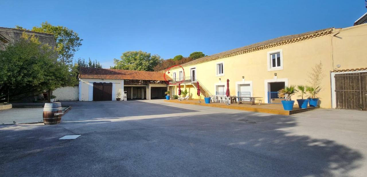 Lespignan Maison 3 Chambres Avec Piscine Couverte מראה חיצוני תמונה